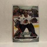 #110 Corey Crawford Chicago Blackhawks 2019-20 Upper Deck MVP Hockey Card KK