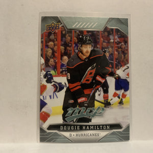 #149 Dougie Hamilton Carolina Hurricanes 2019-20 Upper Deck MVP Hockey Card KK