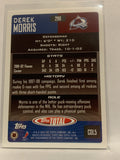 #290 Derek Morris Colorado Avalanche 2002-03 Topps Total Hockey Card  NHL