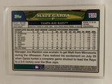 #UH50 Matt Garza Tampa Bay Rays 2008 Topps Update Baseball Card MLB