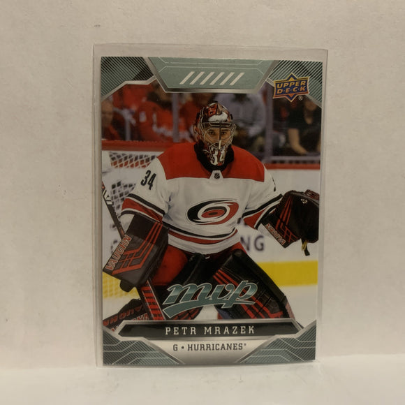 #171 Petr Mrazek Carolina Hurricanes 2019-20 Upper Deck MVP Hockey Card KM