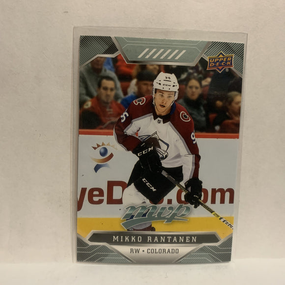 #13 Mikko Rantanen Colorado Avalanche 2019-20 Upper Deck MVP Hockey Card KM