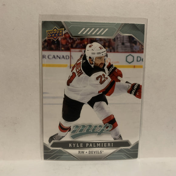 #140 Kyle Palmieri New Jersey Devils 2019-20 Upper Deck MVP Hockey Card KM