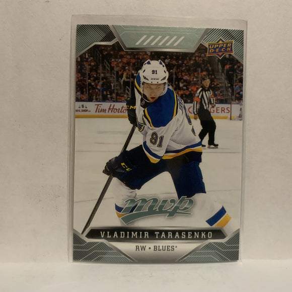 #25 Vladimir Tarasenko St Louis Blues 2019-20 Upper Deck MVP Hockey Card KN