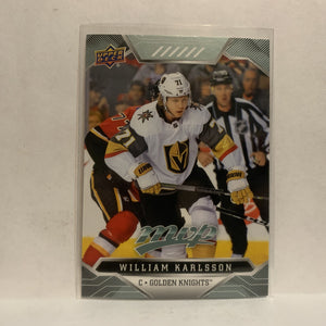 #130 William Karlsson Vegas Golden Knights 2019-20 Upper Deck MVP Hockey Card KN