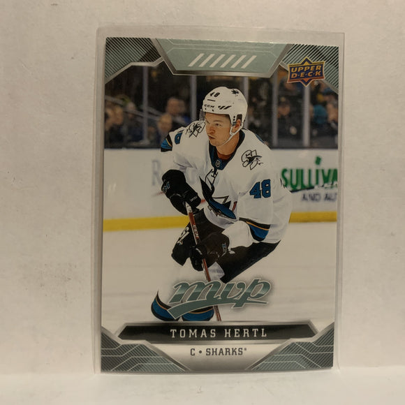 #56 Tomas Kertl San Jose Sharks 2019-20 Upper Deck MVP Hockey Card KN