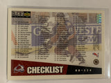 # Ckecklist 1-174 Colorado Avalanche 1996-97 Upper Deck Collector's Choice Hockey Card  NHL