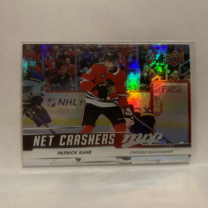 NC-7 Patrick Kane Chicago Blackhawks Net Crashers 2019-20 Upper Deck MVP Hockey Card KN