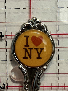 I Love NY New York New York Souvenir Spoon