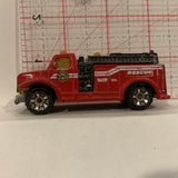 Red Highway Rescue Fire Truck ©2002 Matchbox Diecast Car EP