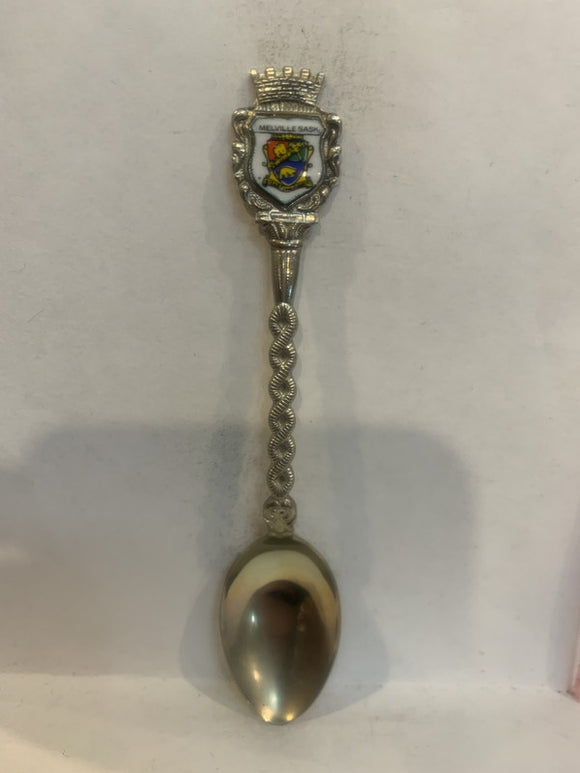 Melville Saskatchewan Crest Emblem Souvenir Spoon