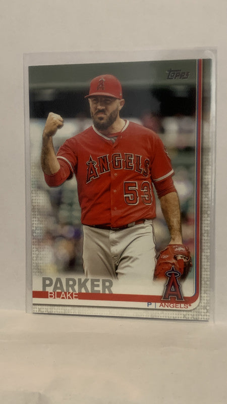 18 Blake Parker Los Angeles Angels 2019 Topps Series 1 Baseball Card –  GwynnSportscards