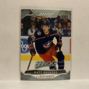 #50 Matt Duchene Columbus Blue Jackets 2019-20 Upper Deck MVP Hockey Card KO