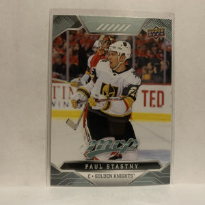 #138 Paul Statny Vegas Golden Knights 2019-20 Upper Deck MVP Hockey Card KP