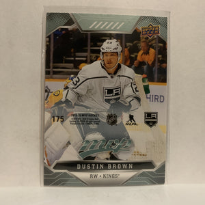 #175 Dustin Brown Los Angeles Kings Puzzle Piece 2019-20 Upper Deck MVP Hockey Card KP