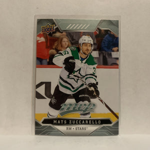 #118 Mats Zuccarello Dallas Stars 2019-20 Upper Deck MVP Hockey Card KQ