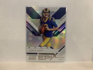 #EG-1 Jared Goff Los Angeles Rams 2019 Score Football Card MB