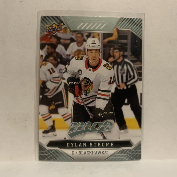 #131 Dylan Strome Chicago Blackhawks 2019-20 Upper Deck MVP Hockey Card KQ