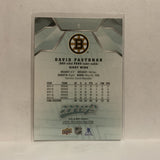 #5 David Pastrnak Boston Bruins 2019-20 Upper Deck MVP Hockey Card KQ