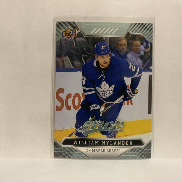 #157 William Nylander Toronto Maple Leafs 2019-20 Upper Deck MVP Hockey Card KR