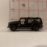 Black Hummer H3 Desert Endurance Race ©2004 Matchbox Diecast Car FA