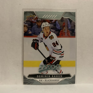 #174 Dominik Kahun Chicago Blackhawks 2019-20 Upper Deck MVP Hockey Card KR