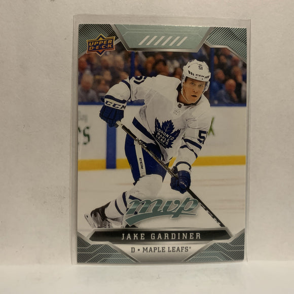 #150 Jake Gardiner Toronto Maple Leafs 2019-20 Upper Deck MVP Hockey Card KR