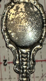 Niagara Falls Ontario Canada Iris Silverplated Ontario Souvenir Spoon