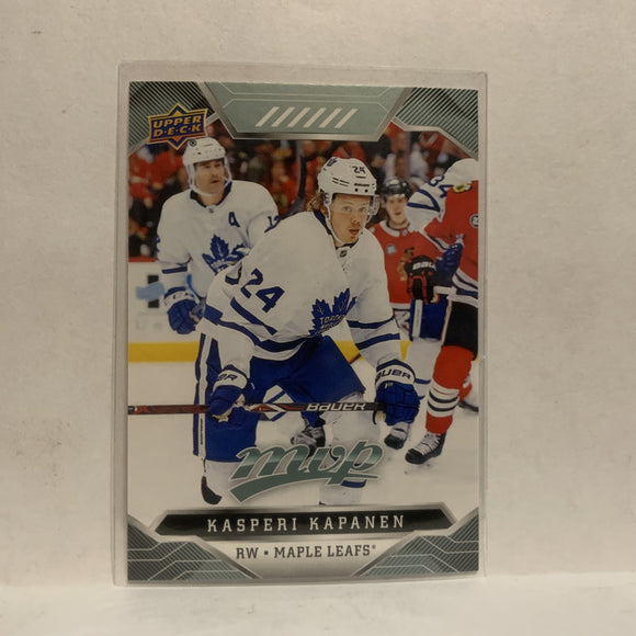 #181 Kasperi Kapanen Toronto Maple Leafs 2019-20 Upper Deck MVP Hockey Card KS