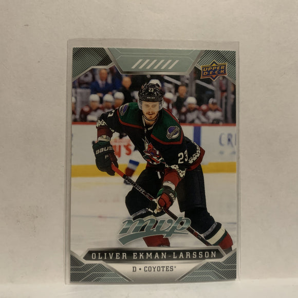 #126 Oliver Ekman-Larsson Arizona Coyotes 2019-20 Upper Deck MVP Hockey Card KS