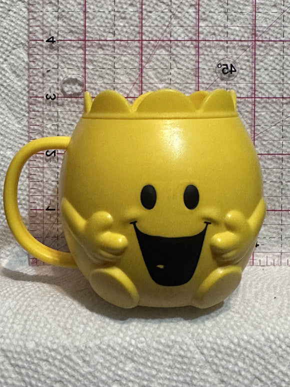 Mr Happy Mr Men Cup Thoip Mcdonalds 2020  Toy Character