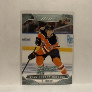 #79 Ryan Nugent-Hopkins Edmonton Oilers 2019-20 Upper Deck MVP Hockey Card KS