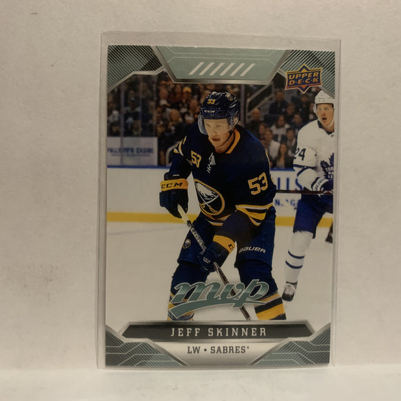 #34 Jeff Skinner Buffalo Sabres 2019-20 Upper Deck MVP Hockey Card KS