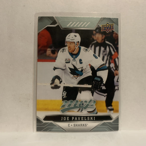 #47 Joe Pavelski San Jose Sharks 2019-20 Upper Deck MVP Hockey Card KT