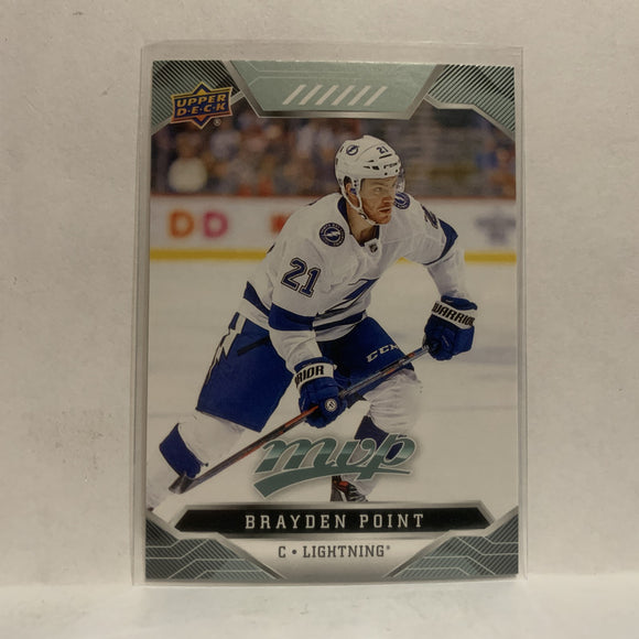 #16 Brayden Point Tampa Bay Lightning 2019-20 Upper Deck MVP Hockey Card KT