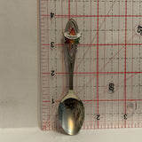 La Ronge Saskatchewan Maple Leaf Canada Collectable Souvenir Spoon AK