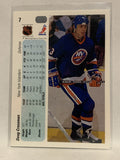 #7 Doug Crossman New York Islanders 1990-91 Upper Deck Hockey Card NHL