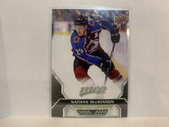 #132 Nathan Mackinnon Colorado Avalanche 2020-21 Upper Deck MVP Hockey Card ME