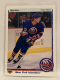 #388 Alan Kerr New York Islanders 1990-91 Upper Deck Hockey Card NHL