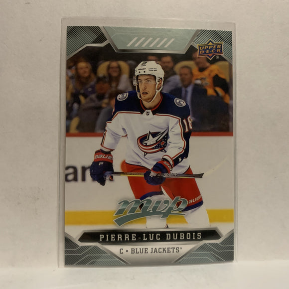 #64 Pierre-Luc Dubois Columbus Blue Jackets 2019-20 Upper Deck MVP Hockey Card KT