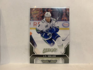 #42 J.T. Miller Vancouver Canucks 2020-21 Upper Deck MVP Hockey Card ME