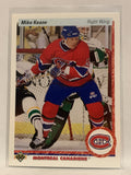 #382 Mike Keane Montreal Canadiens 1990-91 Upper Deck Hockey Card NHL