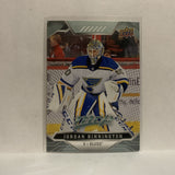 #99 Jordan Binnington St Louis Blues 2019-20 Upper Deck MVP Hockey Card KU