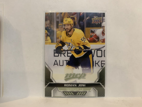 #197 Roman Josi Nashville Predators 2020-21 Upper Deck MVP Hockey Card ME