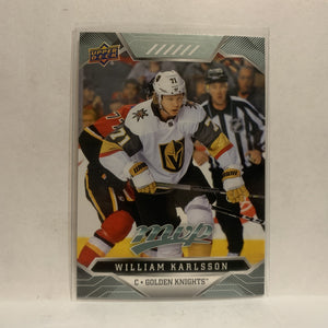 #130 William Karlsson Vegas Golden Knights 2019-20 Upper Deck MVP Hockey Card KU