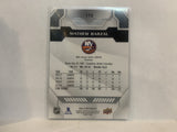 #173 Mathew Barzel Silver Scripts New York Islanders 2020-21 Upper Deck MVP Hockey Card ME