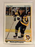 #197 Tony Tanti Pittsburgh Penguins 1990-91 Upper Deck Hockey Card NHL