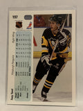 #197 Tony Tanti Pittsburgh Penguins 1990-91 Upper Deck Hockey Card NHL