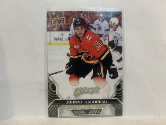 #90 Johnny Gaudreau Calgary Flames 2020-21 Upper Deck MVP Hockey Card MF