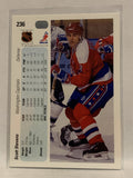 #236 Scott Stevens Washington Capitals 1990-91 Upper Deck Hockey Card NHL